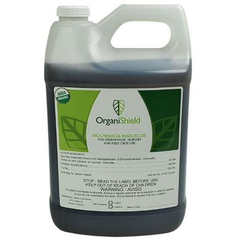 Organishield Organic Pesticide Sucrose Octanoate Insecticides