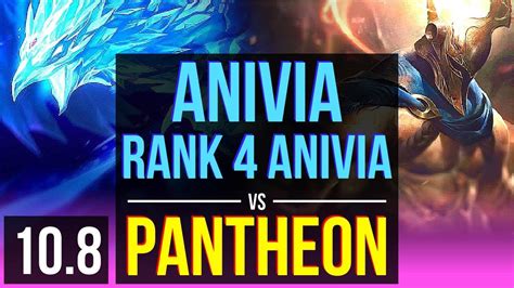 Anivia Vs Pantheon Mid Rank Anivia Kda Games