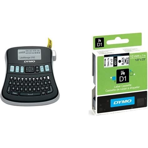 Dymo Labelmanager D Tiqueteuse De Bureau Clavier Azerty Dymo D