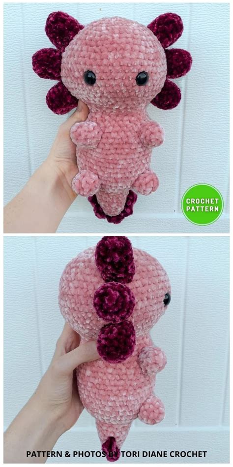 8 Lovable Crochet Amigurumi Axolotl Patterns Artofit