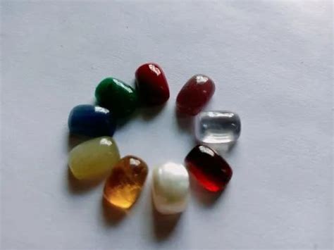 Oval Natural Navratna Gemstones For Astro Jewellery At Rs 1000 Carat