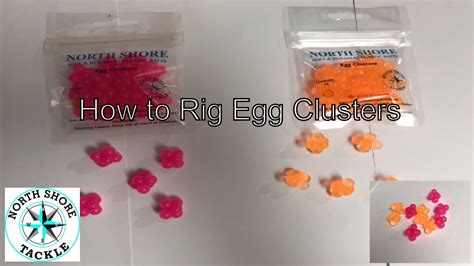 How To Rig Egg Clusters For Trout And Salmon Fishing Youtube