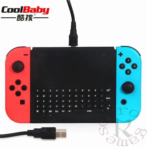 2018 NEW 2.4G Wireless Game Keyboard for Nintend Switch host Wireless ...