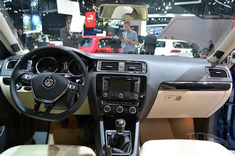 2015 VW Jetta at 2014 NY Auto Show interior