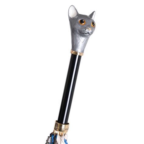 20 V0060 5 K49 Grey Cat Umbrella
