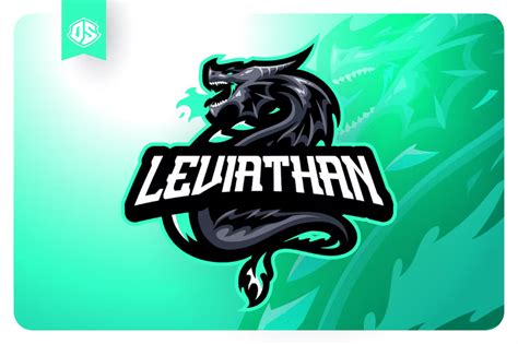 Leviathan Esport And Sport Mascot Logo Template By Dadangsudarno On