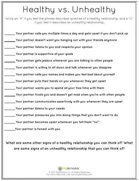 Identifying Linear Relationship Worksheet