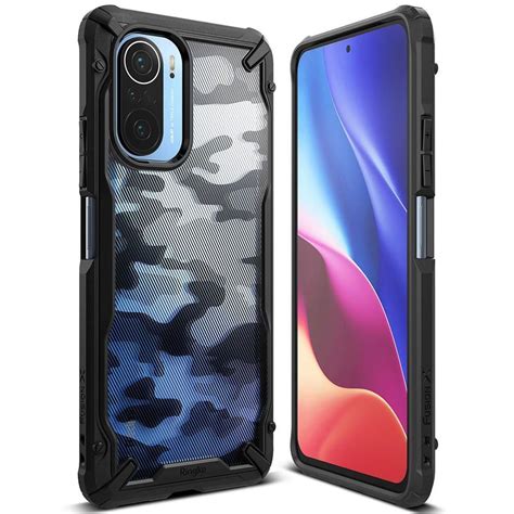 Θήκη Ringke Fusion X Camo Black Xiaomi Poco F3 XDXI0022 MobileCenter