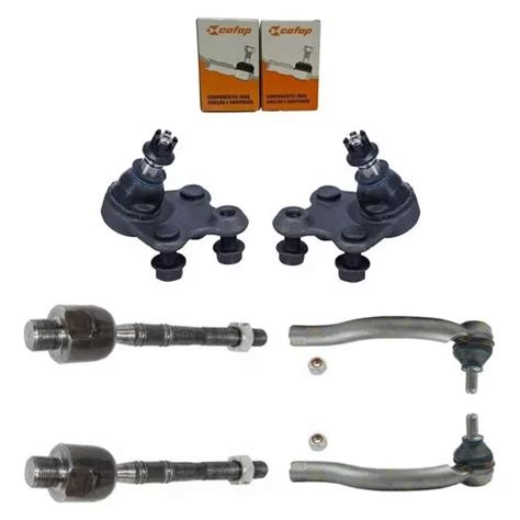 Kit Pivo Terminal Dire O E Barra Axial Civic Original