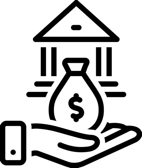 Line Icon For Loans 17549810 Vector Art At Vecteezy