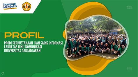 Profil Prodi Perpustakaan Dan Sains Informasi Fikom Unpad Youtube