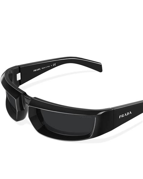 Prada Runway Sonnenbrille Herren Gläser In Schiefergrau Runway