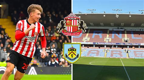 Burnley Make Initial 7m Bid For Sunderland S Jack Clarke