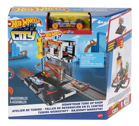 Pista Hot Wheels City Downtown Mattel Hdr Frete grátis