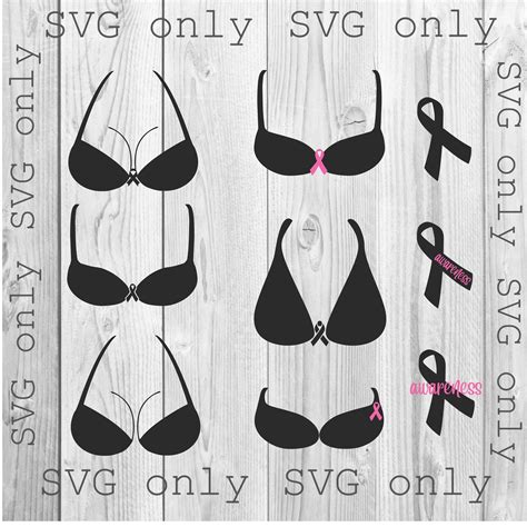 Boobies SVG Boob Svg Cancer Awareness Svg Breast Cancer Etsy