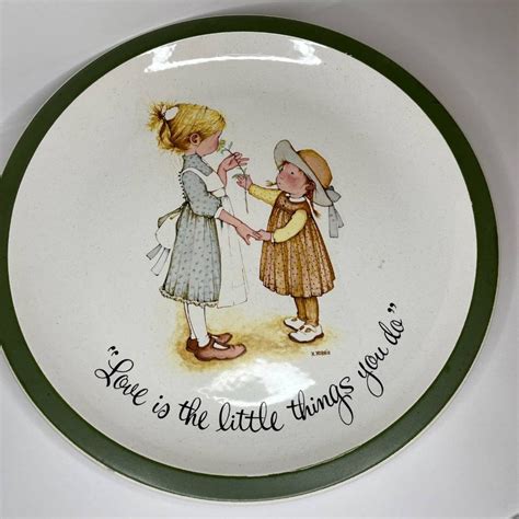 Vintage Holly Hobbie Collectors Edition Plate 72 Etsy