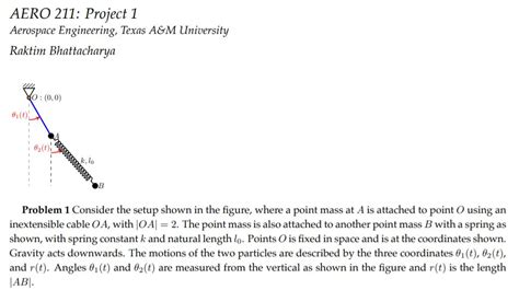 Python How To Solve For The Motion Of A Double Pendulum Stack Overflow