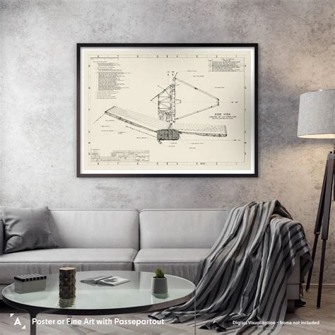 James Webb Space Telescope (JWST): Technical Diagram (White) – Astrography