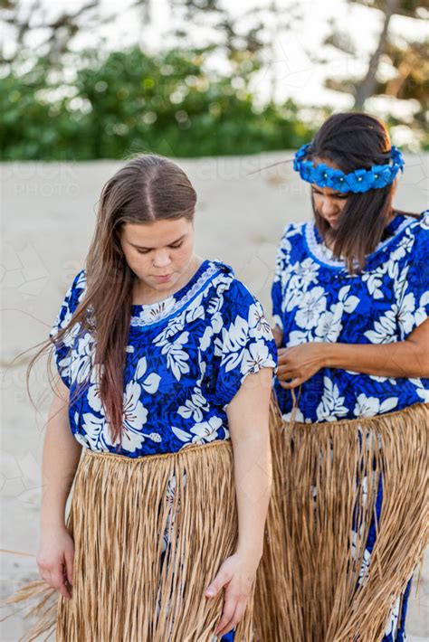 Image Of First Nations Australian Torres Strait Islander Getting