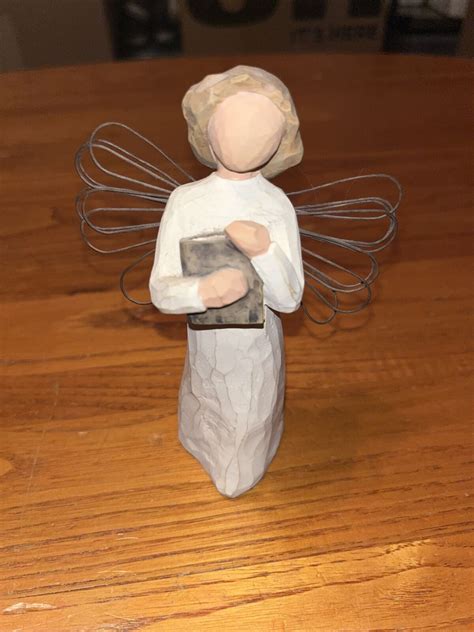 Willow Tree Angel Of Learning By Susan Lordi 1999 Demdaco Angel With Book Ebay