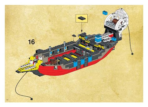 Lego Pirate Battle Ship Instructions