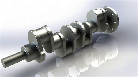 Solidworks Crankshaft Youtube