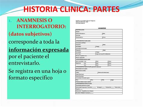 Inflar Mar A Duplicaci N Cuales Son Las Partes De Una Historia Clinica