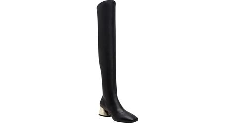 Katy Perry The Clarra Over The Knee Boot In Black Lyst