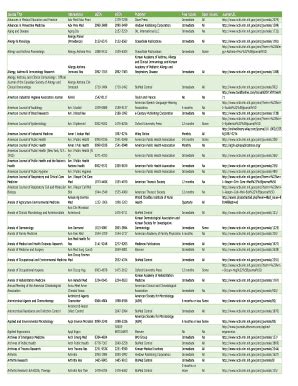 Fillable Online Aging And Disease Fax Email Print Pdffiller