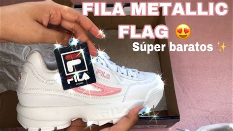 Reseña De Los Tenis Fila Disruptor 2 Metallic Flag On Feet Youtube