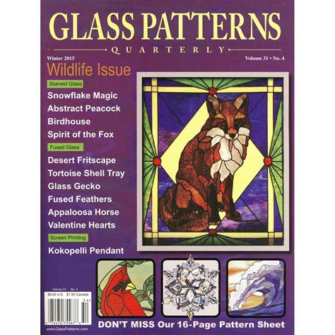 Glass Patterns Quarterly Magazine Winter 2015 Collections Delphi