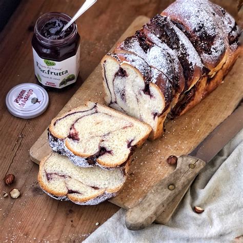 Brioche Intrecciata Alla Confettura Di More La Luna Sul Cucchiaio