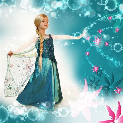 Детска рокля Princeska Елза - eMAG.bg