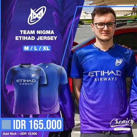 Jual Jersey Team Nigma Galaxy Shopee Indonesia