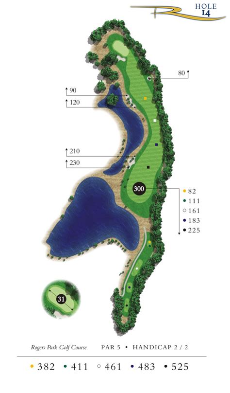 Course Map — Rogers Park Golf Course