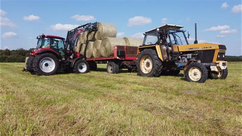 Zwożenie bel Sianokiszonki Case IH Farmall Hydramet Xtreme 2 Ursus