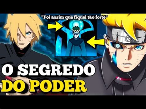 ABSURDO O PODER OCULTO DO BORUTO REVELADO COMO ELE SE TORNOU TÃO