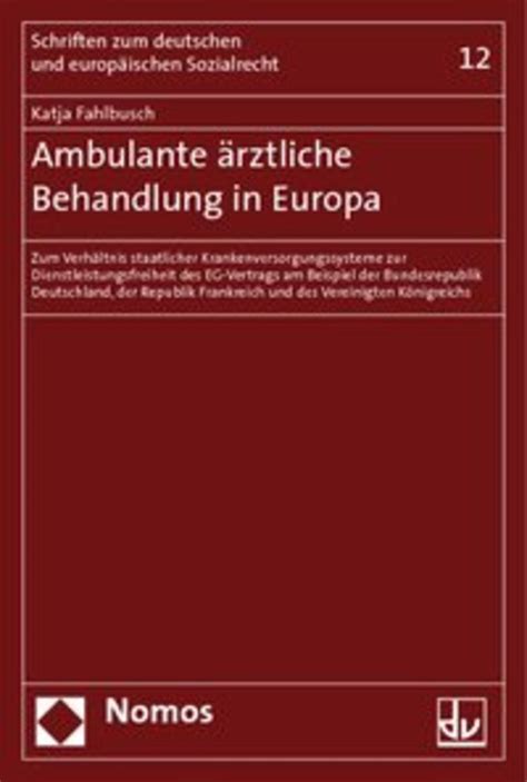 Ambulante ärztliche Behandlung in Europa online kaufen