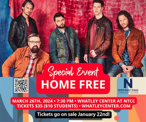 Home Free concert added to Whatley lineup | Northeast Texas Community ...