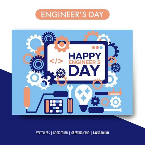 engineering poster vector art icons  graphics