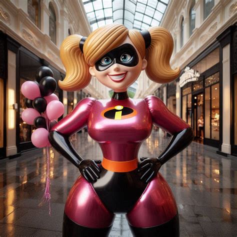 Elastigirl pink costume by XavierDoranAI on DeviantArt