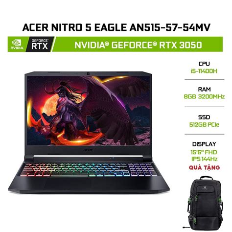 Acer Nitro AN515 57 Gaming Laptop 11th Gen Core I5 16 GB