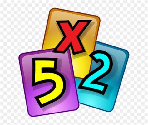 Vector Illustration Of A Boy Holding Multiplication Symbol Royalty