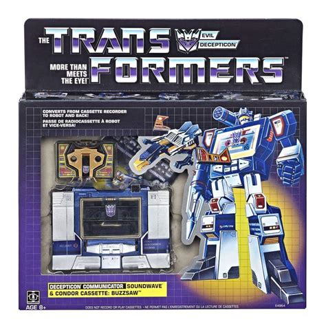 Buy Transformers Vintage G1 Soundwave & Buzzsaw Reissue from Walmart ...