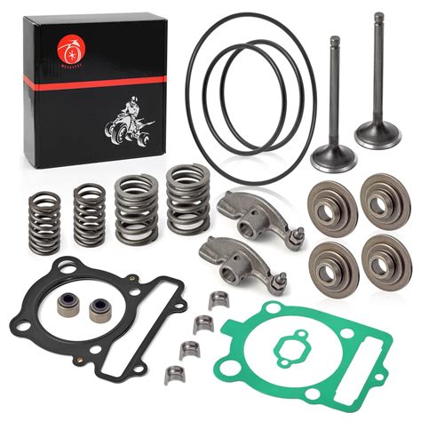 Rocker Arm And Intake Exhaust Valve Seal Spring Gasket Kit For Yamaha 350 Warrior