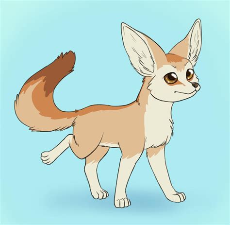 Fennec Fox Sketch By Calweir On Deviantart