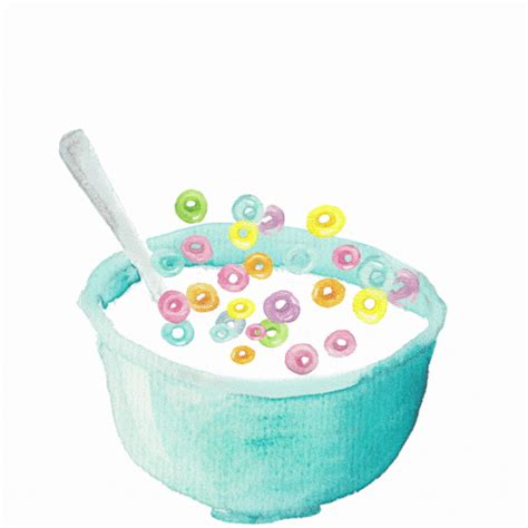 Bowl Of Cereal S Find And Share On Giphy