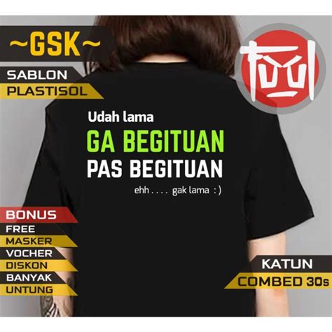 Jual Cod Kaos Kata Kata Lucu Viral Keren Jawa Sunda Plesetan Shopee