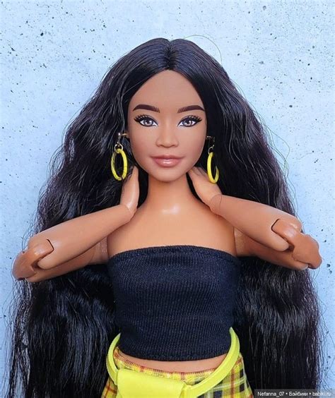 Barbie Fashionista Natural Hair Doll Natural Hair Styles Pretty