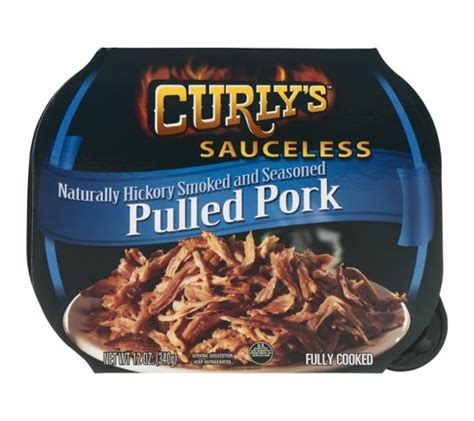 Curly S Sauceless Naturally Hickory Smoked And Seasoned Pulled Pork